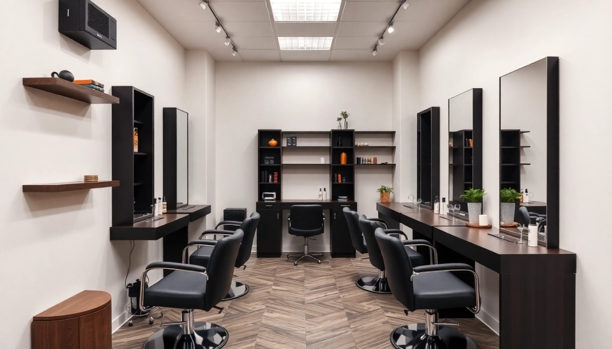 Jak urządzić mały salon fryzjerski