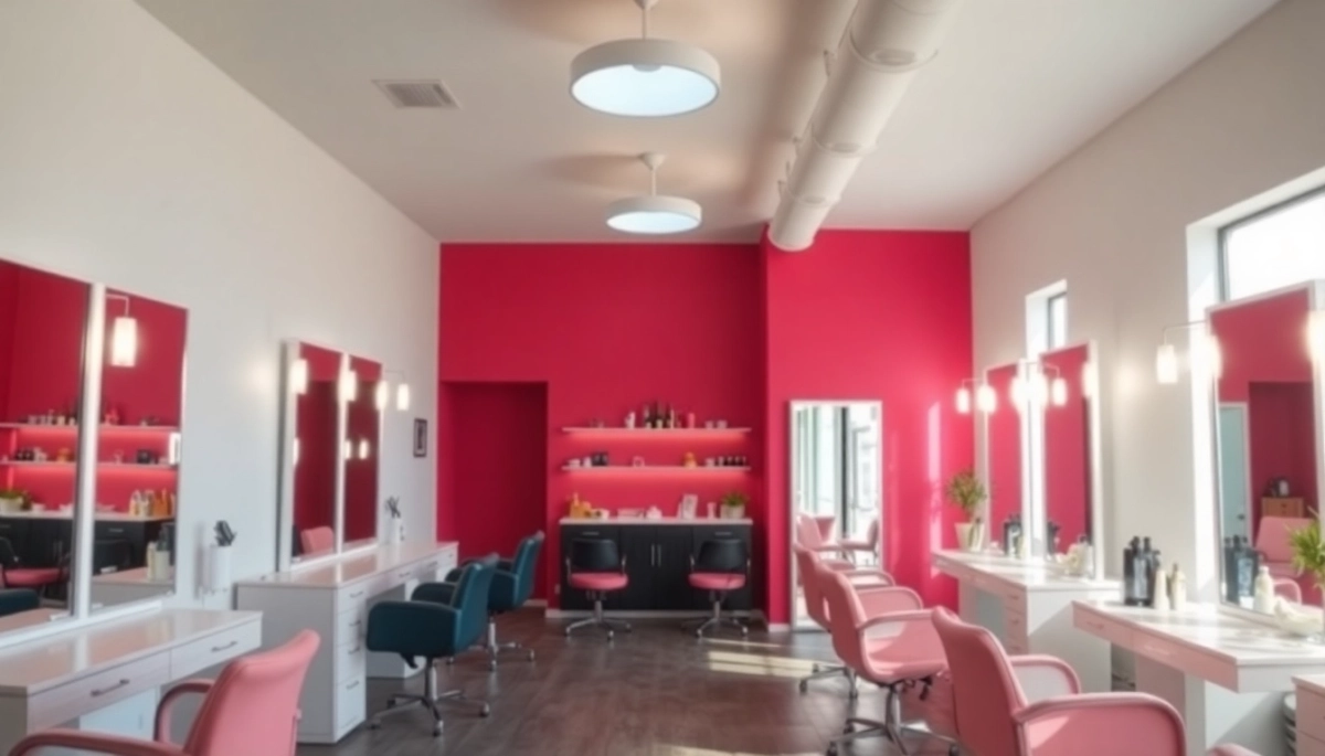 Jak zaprojektować salon fryzjerski