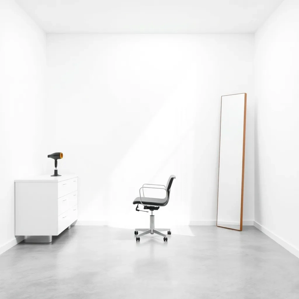 Minimalna wysokość salonu fryzjerskiego
