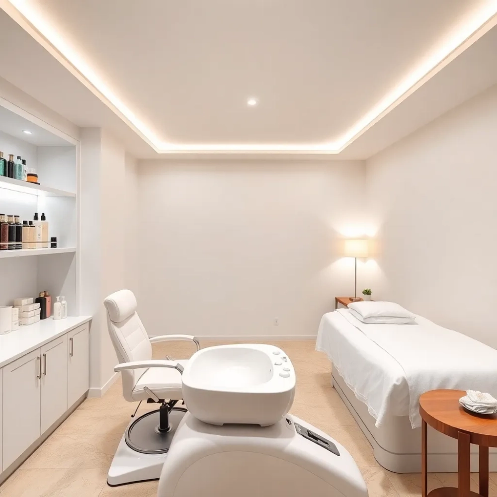 Salon kosmetyczny w piwnicy