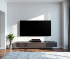 65 cali na jakiej wysokości telewizor w sypialni