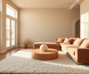 Beżowy salon inspiracje