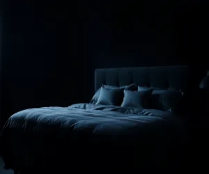 Ciemna sypialnia inspiracje