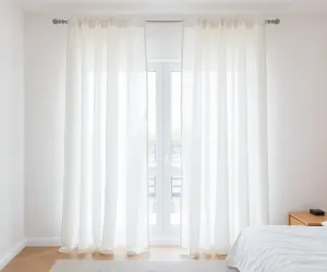 Firany do sypialni nowoczesne aranżacje