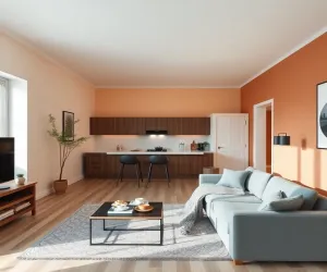 Na jaki kolor pomalować salon z aneksem