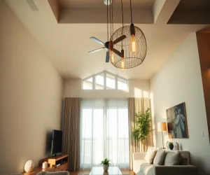 Oświetlenie w salonie inspiracje