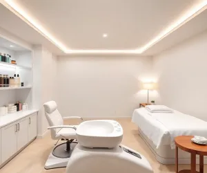 Salon kosmetyczny w piwnicy
