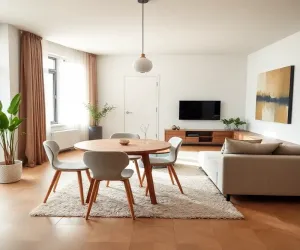 Salon z jadalnią 25m2