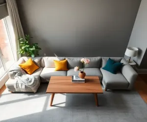 Szary salon  jakie dodatki